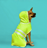 Pawdington Hoodie Dog Raincoat - Neon Green