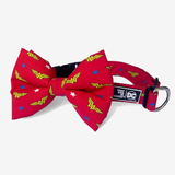 Wonder Dog Bow Tie Collar