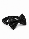 Glitterati Dog Bow Tie -Black