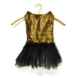 Glitterati Tutu Dress/Gown -Golden/Black
