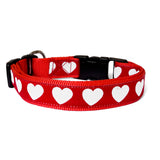 Hearts Dog Collar - Valentines Collection