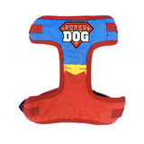 TDIT X ©DC Superman Body Mesh Harness That Dog In Tuxedo