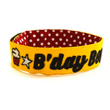 Birthday Personalised Dog Neck Band Collar  - Birthday Boy- Birthday Girl