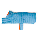 Colour Pop Puffer Dog Winter Jacket - Blue-Orange