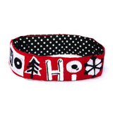 Ho Ho Ho! Christmas Dog Neckband Collar thatdogintuxedo