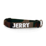Name Dog Collar - Camouflage Collection
