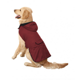 Hoodie Dog Jacket- Burgundy