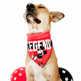 TDIT X Disney Mickey Mouse/Legend Reversible Dog Bandana with collar That Dog In Tuxedo