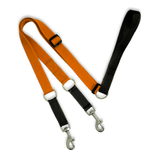 TDIT Dual Purpose Leash - Orange-Black thatdogintuxedo