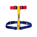 TDIT H-Harness - Colour Pop Collection - Red/Yellow/Blue That Dog In Tuxedo