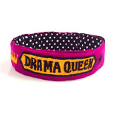 Drama Queen Dog Embroidered Neckband