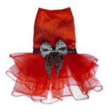 Red Tutu Dog Dress/Gown