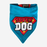 Super Dog Embroidered Super Hero Bandana