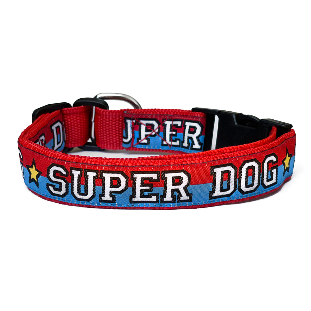 Super Hero Dog Collar thatdogintuxedo