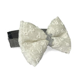 The White Wedding Collection - Ivory Dog Bow Tie