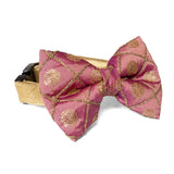 Kamal - Embellished Dog Festive Bow Tie Padmakshya Collection