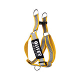 Reflectors - An Easy Walk & Step In Harness with Name Patch | Yellow